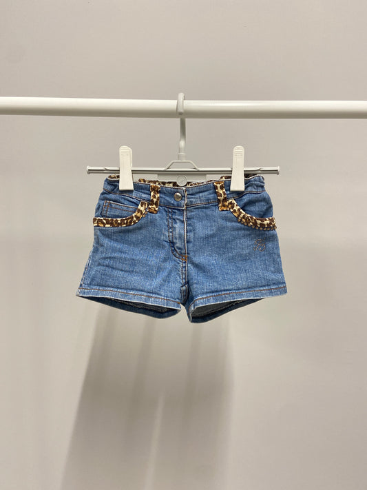 Shorts Denim Bambina Safari Style