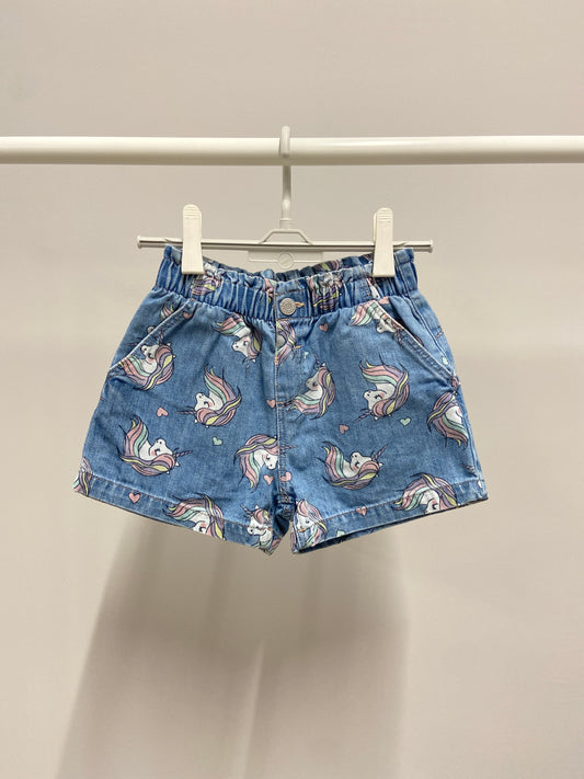 Shorts Bimbi Unicorno Magico