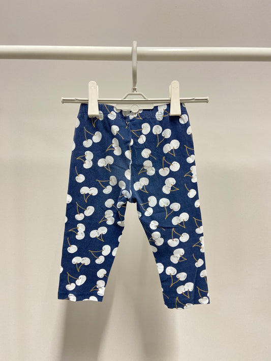 Leggings Ciliegiosi Blu Bimbi