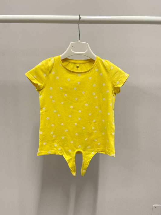 Body Bimbi Giallo a Fiori Solari